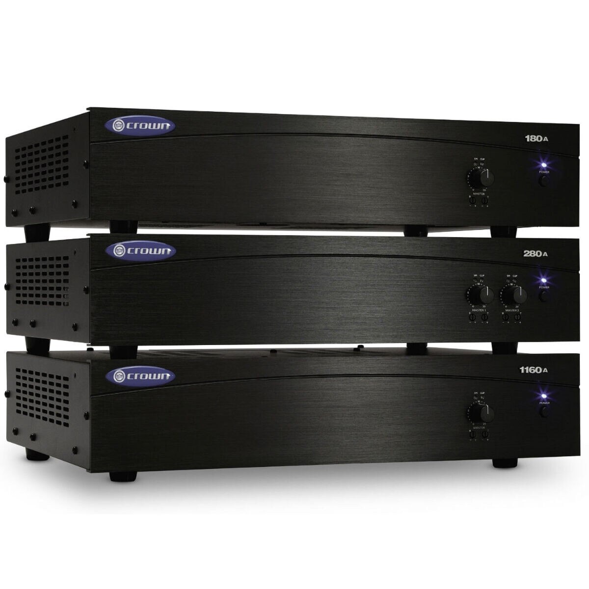 Crown 280A Dual 80W Commercial Power Amplifier